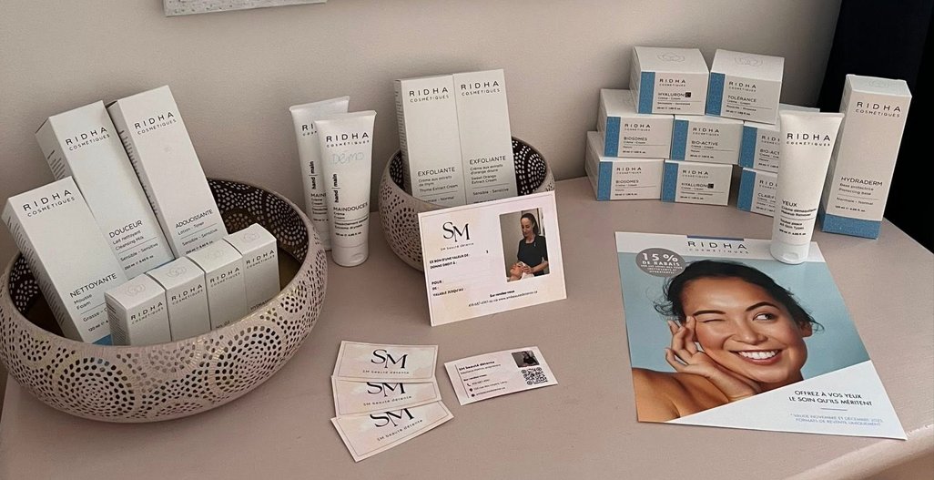 Produits SM Beauté Détente